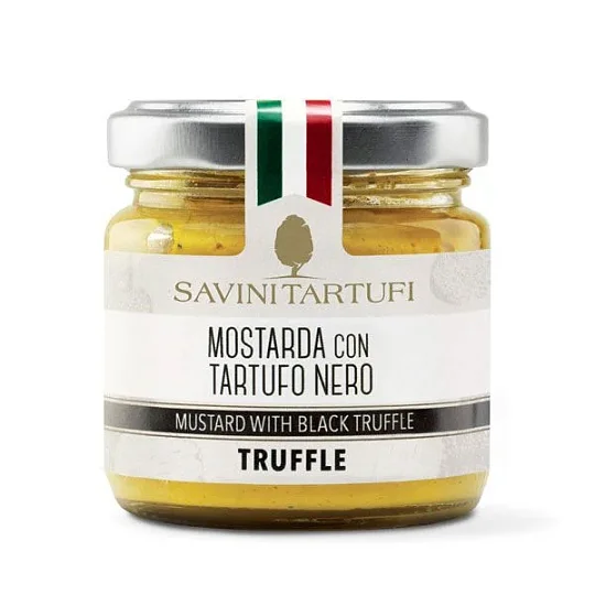 Горчица с трюфелем SAVINI TARTUFI, 90 г (ст/б)																							
