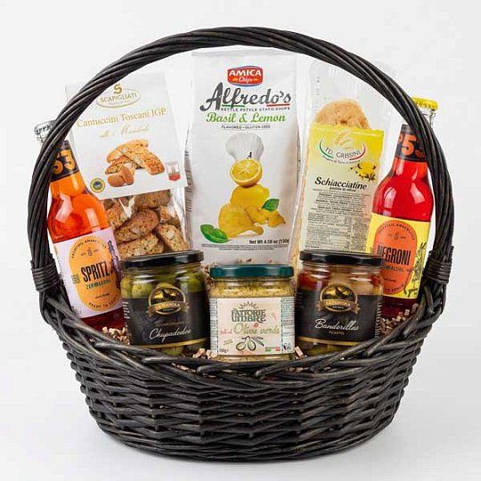 Корзина подарочная Il Rituale dell’Aperitivo (Ритуал апперитива)