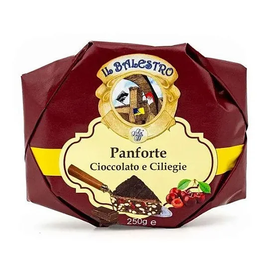Панфорте с шоколадом и черешней IL BALESTRO, 250 г (бум/уп)