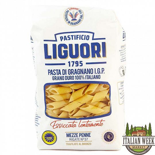 Мецце пенне ригате №37 IGP Liguori, 500 г
