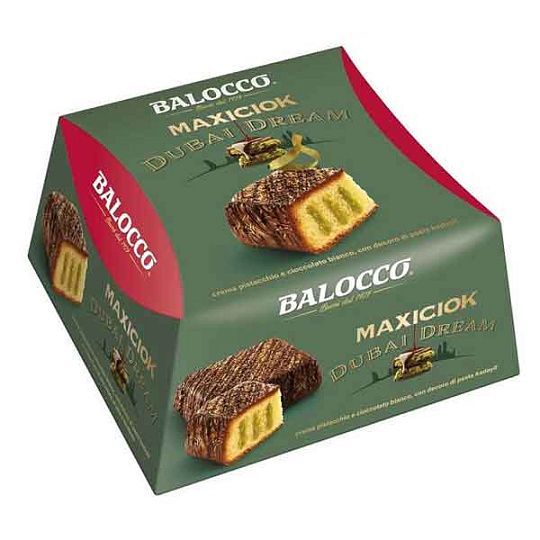 Десерт (кекс) Максичок Дубайская мечта Balocco, 650 г (карт/кор)