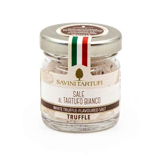 Соль морская c белым трюфелем, SAVINI TARTUFI, 30 г (ст/б)
