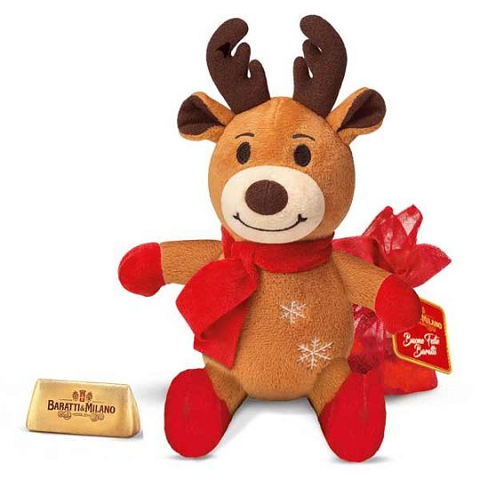 Шоколадные конфеты Джандуотти с олененком, 4790, BARATTI&MILANO, 38 г