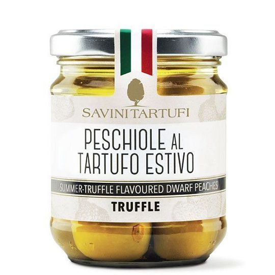 Персики мини с трюфелем SAVINI TARTUFI, 175 г (ст/б)																							