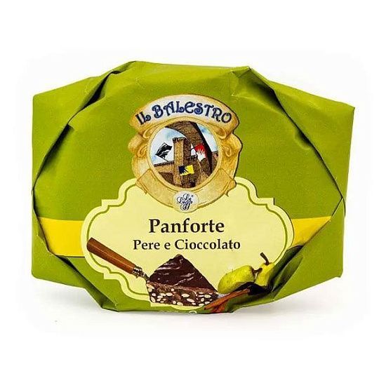 Панфорте с шоколадом и грушей IL BALESTRO, 250 г (бум/уп)