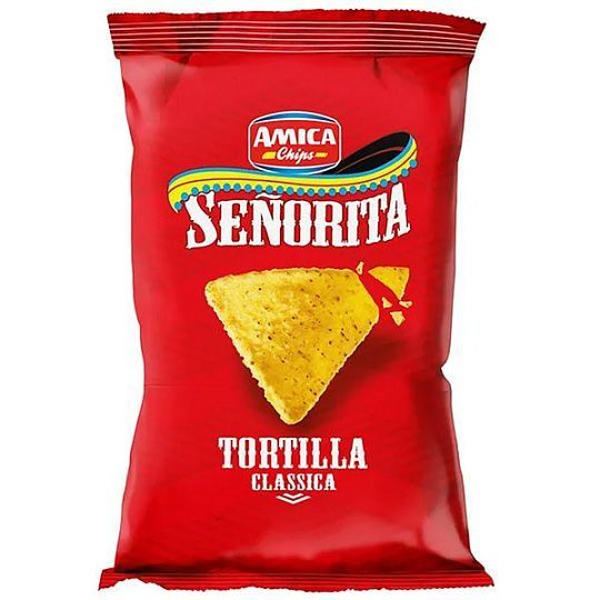 Чипсы кукурузные классические Senorita Amica chips, 200 г