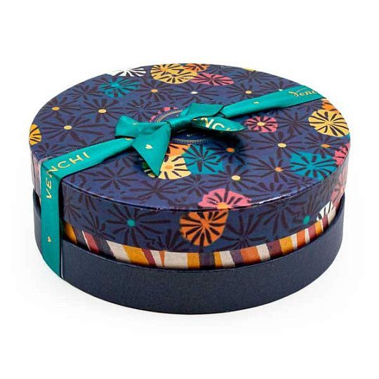 Ассорти шоколадных конфет, 2 вида, VENCHI, 180 г (маленькая шляпная коробка Мурано)