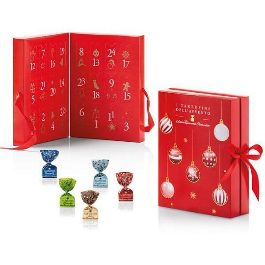 Конфеты ассорти Calendario dell’avvento "Christmas Box", ANTICA TORRONERIA PIEMONTESE, 168 г