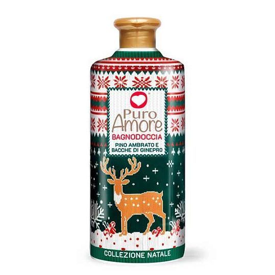 Гель для душа Янтарная сосна и ягоды можжевельника, PURO AMORE FarmaLais, 500 мл