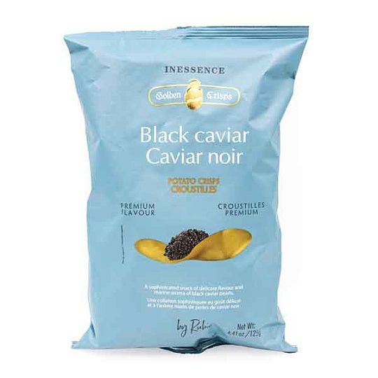 Чипсы картофельные со вкусом черной икры Rubio, 125 г